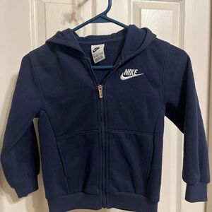 Nike Kids Navy Blue Hoodie